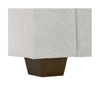Load image into Gallery viewer, Thomasville Miles Right-hand Facing 3-piece Fabric Sectional with Storage Ottoman ( Beige)
