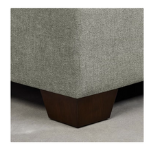 Load image into Gallery viewer, Thomasville Miles Right-hand Facing 3-piece Fabric Sectional with Storage Ottoman ( Grey)
