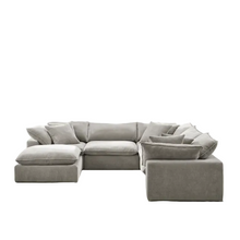 Load image into Gallery viewer, Sereen 6-piece Fabric Modular Sectional, Taupe
