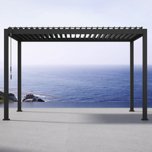 Load image into Gallery viewer, Mirador 10x10 Adjustable Louvered Aluminum Pergola
