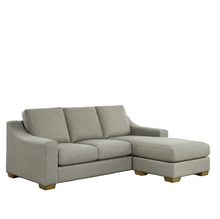 Load image into Gallery viewer, Thomasville Dillard 2-piece Fabric Sofa with Reversible Chaise
