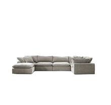 Load image into Gallery viewer, Sereen 6-piece Fabric Modular Sectional, Taupe

