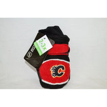 Load image into Gallery viewer, NHL Calgary Flames Toddlers Mittens Black &amp; Red 2-3X

