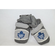 Load image into Gallery viewer, NHL Toronto Maple Leafs Toddlers Mittens Grey 2-3X
