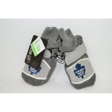 Load image into Gallery viewer, NHL Toronto Maple Leafs Toddlers Mittens Grey 2-3X
