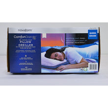 Load image into Gallery viewer, Novaform Comfort Grande Plus Gel Memory Foam Pillow Queen - White-Home-Sale-Liquidation Nation

