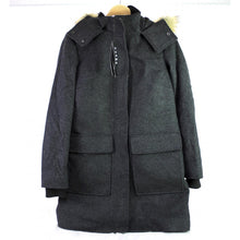 Load image into Gallery viewer, Nuage Dark Grey XSmall Italian Wool Cashmere Blend Coat
