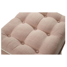 Load image into Gallery viewer, ONE KINGS LANE Dalton Pillow-Top Ottoman Pink X Bench

