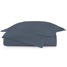 Load image into Gallery viewer, Peacock Alley Angelina Navy Queen Coverlet
