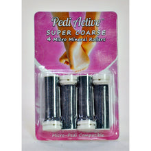 Load image into Gallery viewer, Pedi Active Super Coarse Micro Mineral Replacement Rollers - 4 pack-Health &amp; Beauty-Sale-Liquidation Nation
