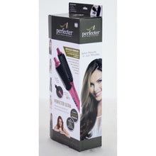Load image into Gallery viewer, Perfecter Ultra Professional Heated Styling Brush &amp; Straightening Tool Ultra Pink
