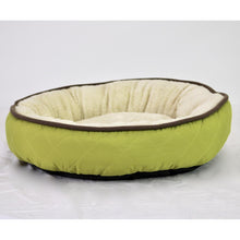 Load image into Gallery viewer, Pet Bed Green Small Round
