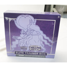 Load image into Gallery viewer, POKEMON CHILLING REIGN ELITE TRAINER BOX - OPEN - INCOMPLETE
