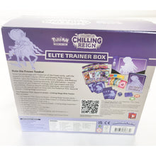 Load image into Gallery viewer, POKEMON CHILLING REIGN ELITE TRAINER BOX - OPEN - INCOMPLETE
