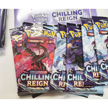 Load image into Gallery viewer, POKEMON CHILLING REIGN ELITE TRAINER BOX - OPEN - INCOMPLETE
