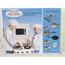 Load image into Gallery viewer, Pop-Oh-Ver: Pots &amp; Pans Deluxe Stainless Steel Playset
