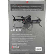 Load image into Gallery viewer, Ascend Aeronautics Premium HD Video Drone / Model ASC-2500 - Black
