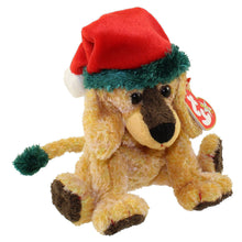 Load image into Gallery viewer, TY Jinglepup the Holiday Dog Beanie Baby UK Version
