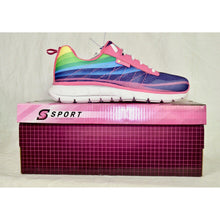 Load image into Gallery viewer, S Sport Designed By Skechers Unbroken Performance Athletic Shoes Rainbow 1
