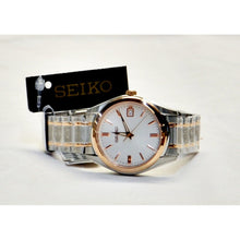 Load image into Gallery viewer, Seiko SUR322 Quartz Men&#39;s Watch, Silver &amp; Rose Gold-Watches-Sale-Liquidation Nation
