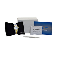 Load image into Gallery viewer, Seiko Ladies Watch Two-Tone White Dial SUR454P1F
