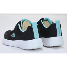 Load image into Gallery viewer, Skechers Girls Sneakers Black/Blue - 1
