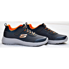 Load image into Gallery viewer, Skechers Kids&#39; Ultra Torque Sneaker Pre/Grade School Shoes Size 2 - Grey/Orange

