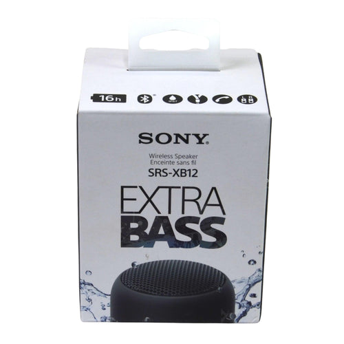 Sony XB12 Portable Wireless Bluetooth Speaker- Black Used
