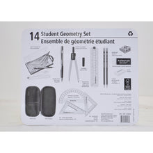 Load image into Gallery viewer, Staedtler Student Geometry Set 14 Piece Grey-Office-Sale-Liquidation Nation
