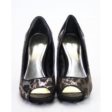 Load image into Gallery viewer, Style&amp;Co. Open Toe Naveah Sequin Pumps Size 8
