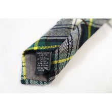 Load image into Gallery viewer, Todd Snyder Dress Gordan USA Skinny Wool Neck Tie 2.25&quot; Wide - Plaid Green
