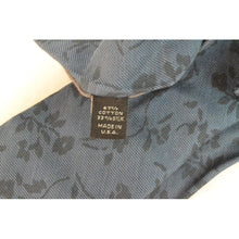 Load image into Gallery viewer, Todd Snyder New York USA Floral Stem Blue 3 inch width Silk Blend Neck Tie NWT
