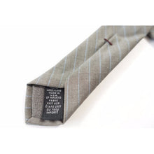 Load image into Gallery viewer, Todd Snyder New York USA Striped Gray Blue 3 inch width Wool Neck Tie Men&#39;s NWT
