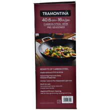 Load image into Gallery viewer, Tramontina Carbon Steel Wok 16&quot;-Liquidation Nation

