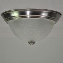 Load image into Gallery viewer, Trans Globe Lighting Indoor Del Mar 11&quot; Flushmount , Brushed Nickel
