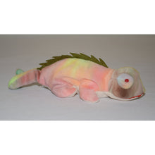 Load image into Gallery viewer, TY Beanie Baby - Iggy the Iguana - Tie Dyed, No Tongue
