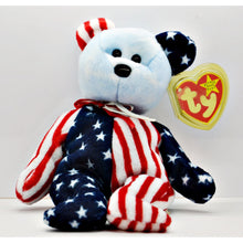 Load image into Gallery viewer, TY Beanie Baby - SPANGLE the Bear (Blue Head Version)-Toys-Sale-Liquidation Nation
