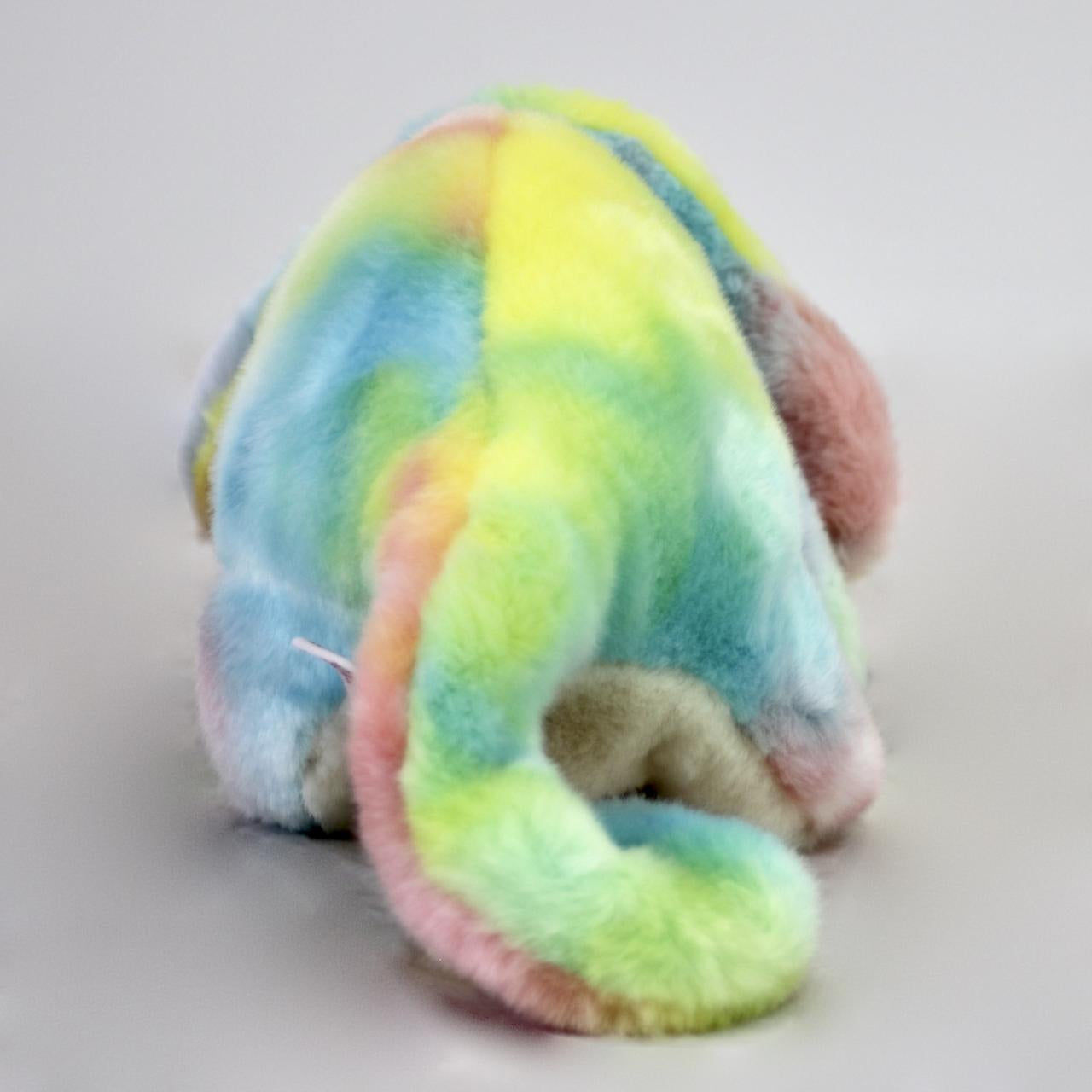 Ty Beanie Buddy Rainbow Tie Dye Chameleon Iguana