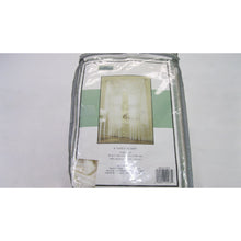 Load image into Gallery viewer, Voile Sheer Window Scarf 216&quot; Ivory
