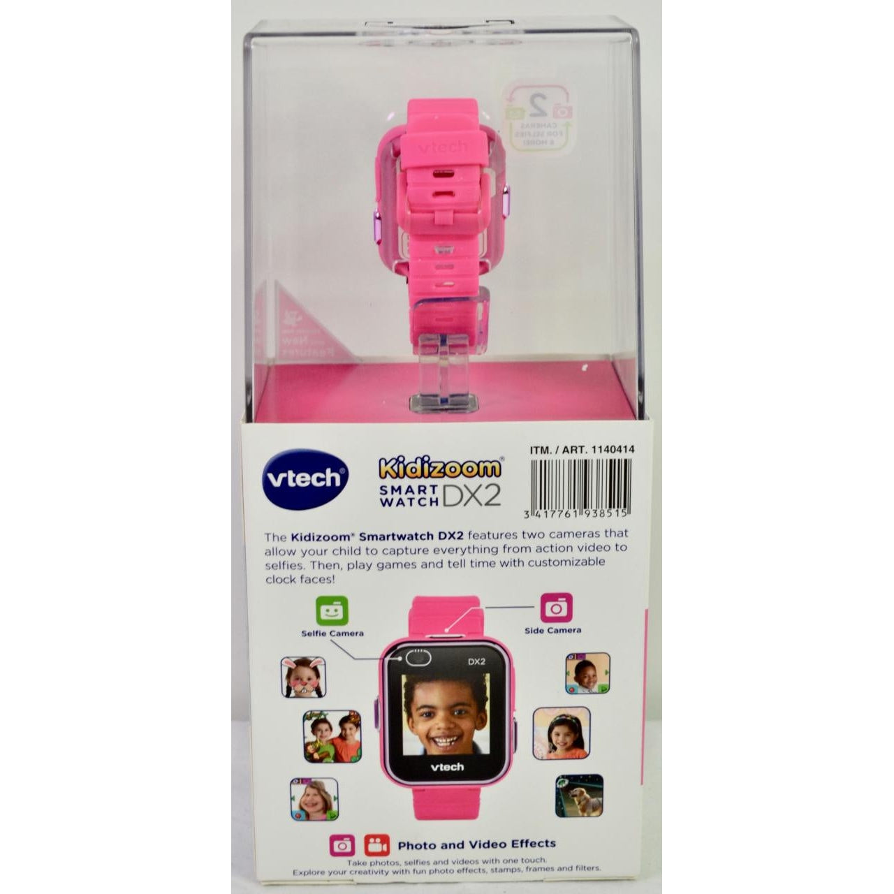 Montre Vtech Smartwatch Kidizoom DX2 Rose