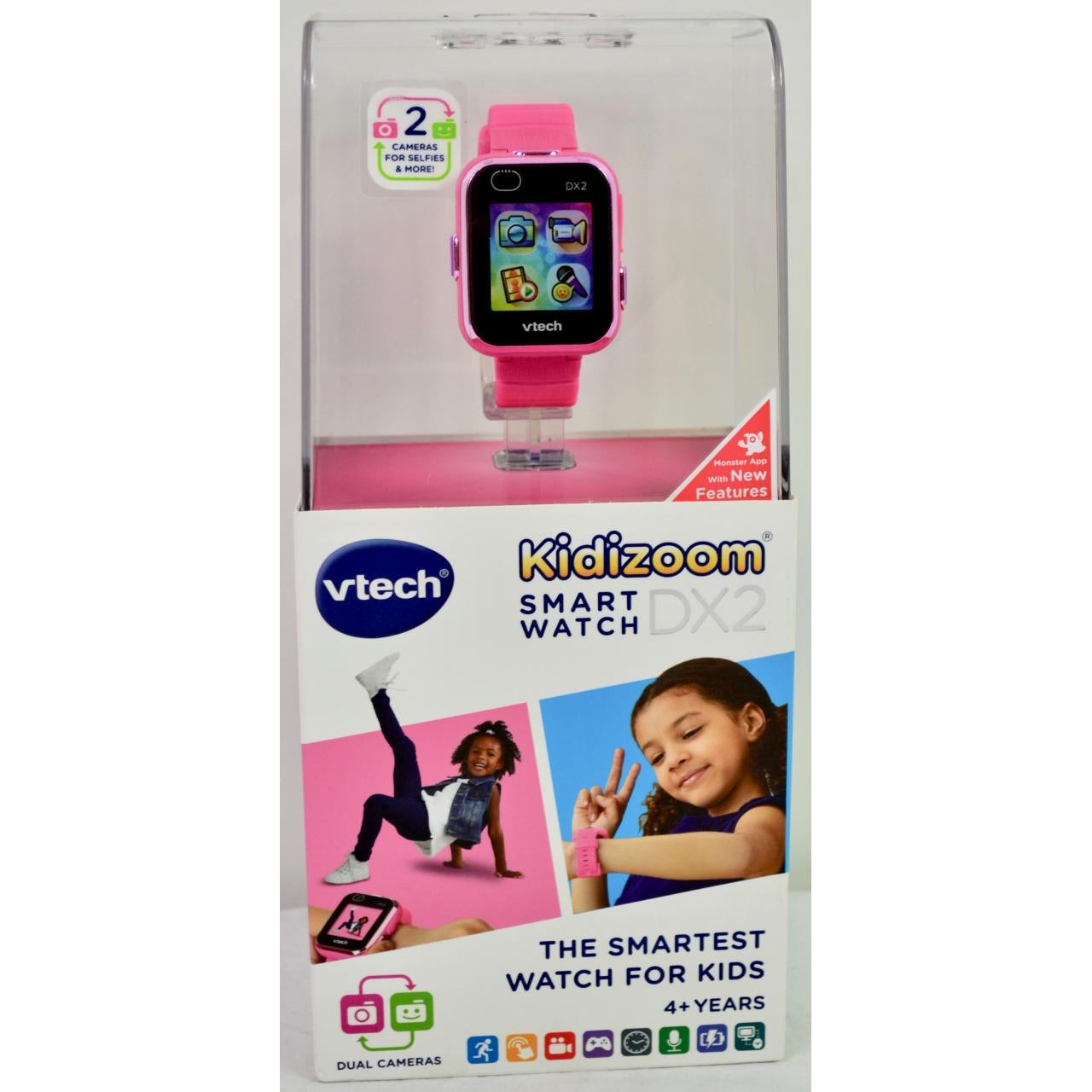 VTech Kidizoom Smartwatch DX2 Pink - Smartwatch