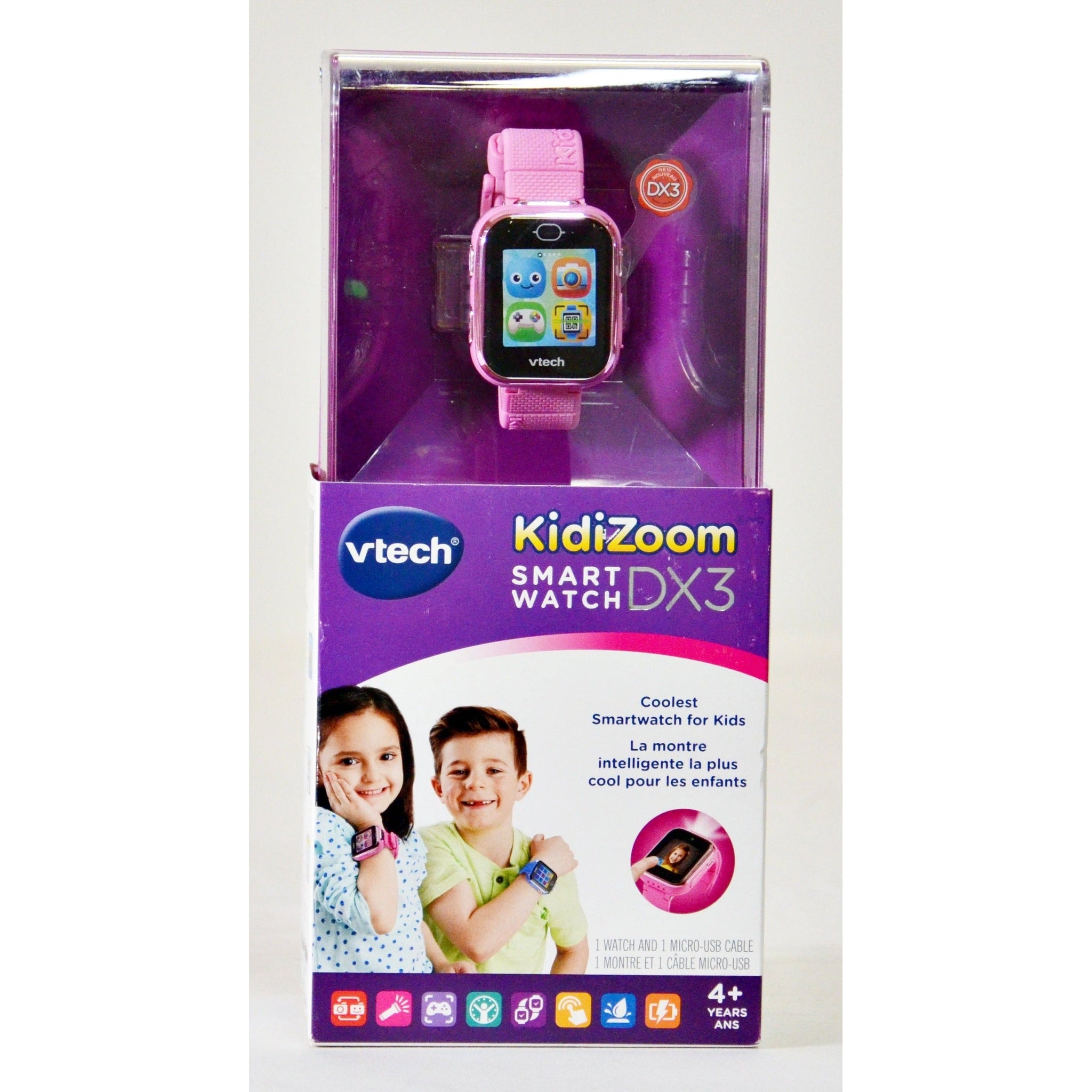 VTech Kidizoom Smartwatch DX3 Pink – Liquidation Nation - Main Image