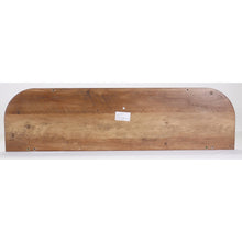 Load image into Gallery viewer, Walker Edison Modern Curved Entry Table - Reclaimed Barnwood/White - 44&quot;
