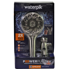 Load image into Gallery viewer, Waterpik PowerPulse Therapeutic Shower Head
