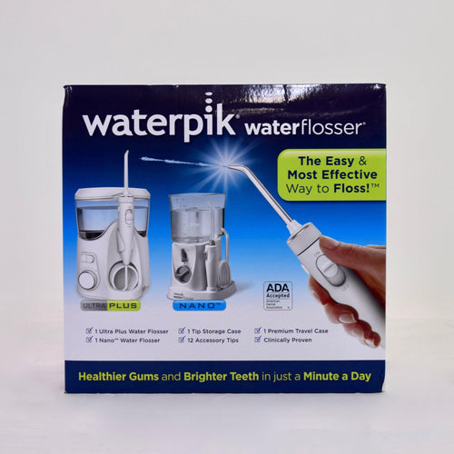 Waterpik Water Flosser Ultra Plus w/ Nano Travel Kit