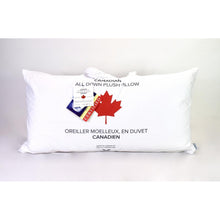 Load image into Gallery viewer, Westex Plush Duck Down Pillow King White

