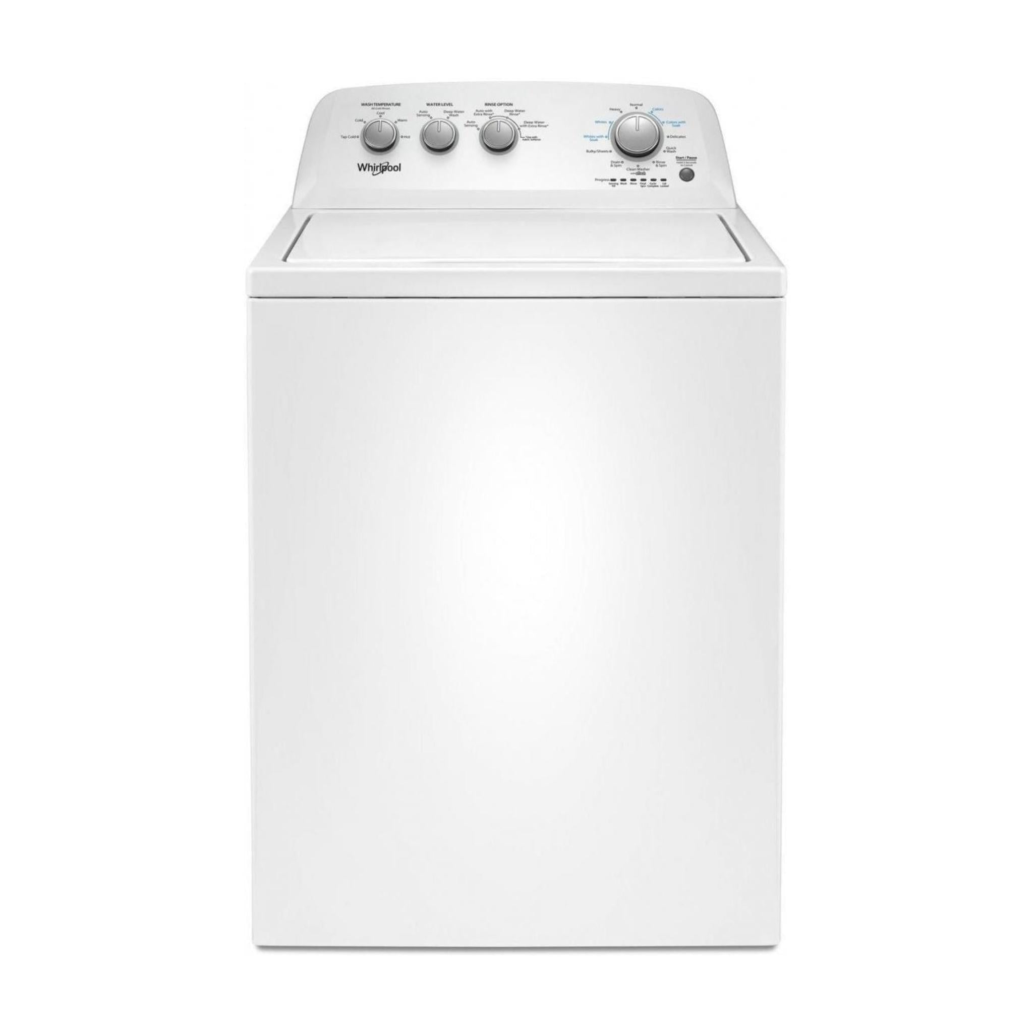 Whirlpool 4.4 cu. ft. Top Load Washer White WTW4855HW WHITE