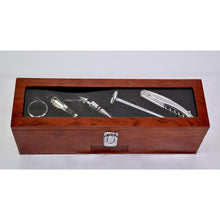 Load image into Gallery viewer, Wine Box 5-Piece Set Wooden

