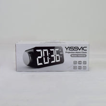 Load image into Gallery viewer, YISSVIC Black Projection Digital Alarm Clock
