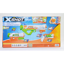 Load image into Gallery viewer, Zuru X-Shot Water Warfare 3 Pack Water Guns Green/White/Orange
